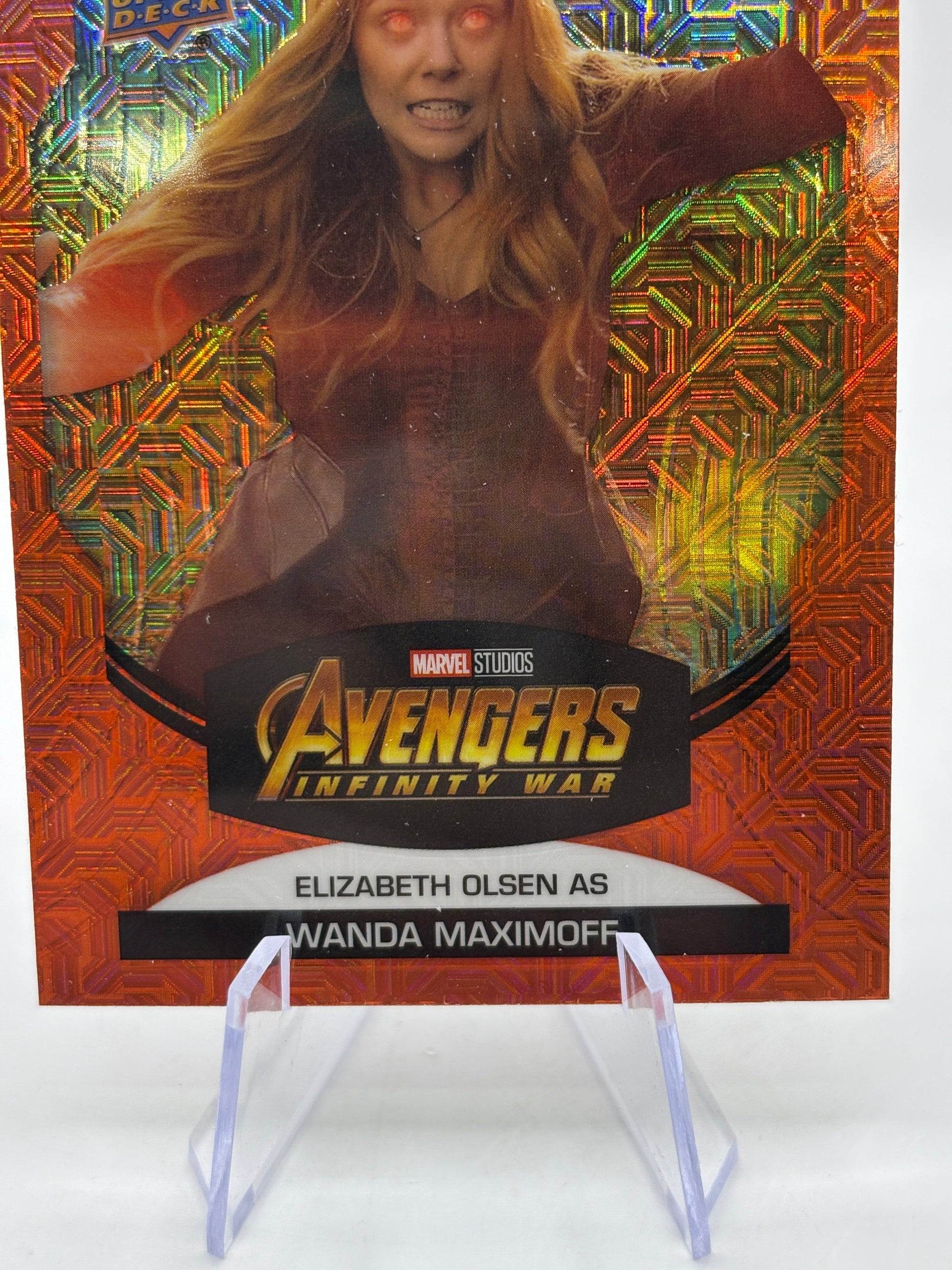 2022 Upper Deck Marvel Allure Sunrise Elizabeth Olsen As Wanda Maximoff #81 FRENLY BRICKS - Open 7 Days