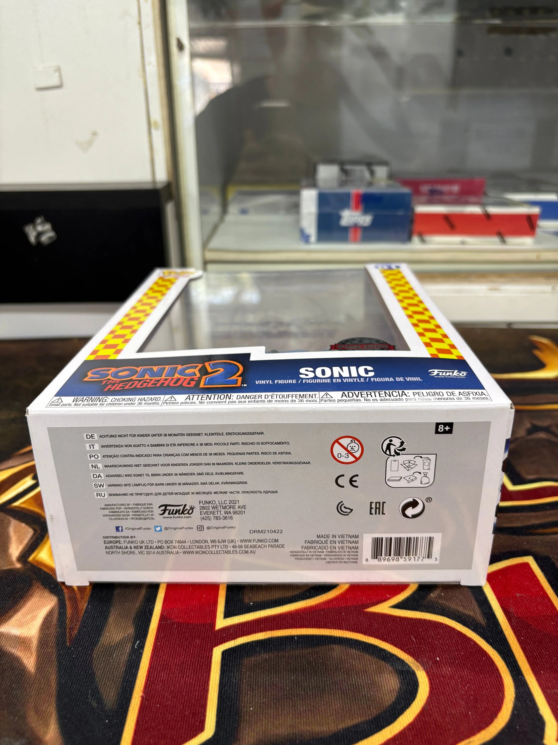 Funko Pop! Games Covers Posters Sonic the Hedgehog #01 SE FRENLY BRICKS - Open 7 Days