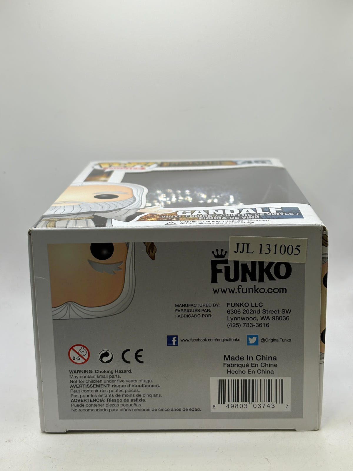 Funko POP! Movies The Hobbit #45 Gandalf Vinyl Figure image 6