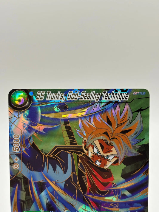 Dragon Ball Super - SS Trunks, God-Sealing Technique BT10-044 SPR NM (1) FRENLY BRICKS - Open 7 Days