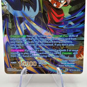 Dragon Ball Super - SS Trunks, God-Sealing Technique BT10-044 SPR NM (1) FRENLY BRICKS - Open 7 Days