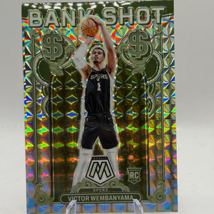 2023-24 Panini Mosaic Basketball - Victor Wembanyama Bank Shot Mosaic Silver FRENLY BRICKS - Open 7 Days