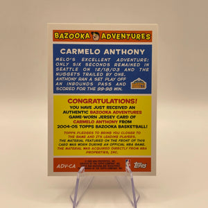 NBA Auto Denver Nuggets card lot,bundle - Carmelo Anthony + more (lot#59) FRENLY BRICKS - Open 7 Days