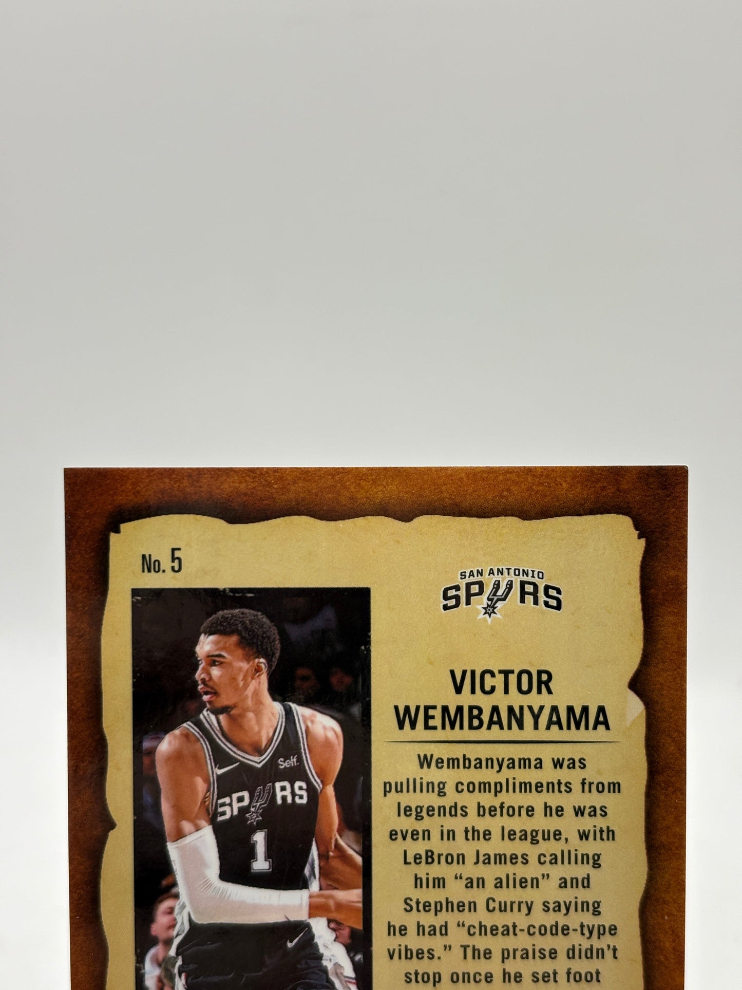 2023-24 Panini Mosaic - #5 Victor Wembanyama Notoriety Green Mosaic ROOKIE /75 FRENLY BRICKS - Open 7 Days