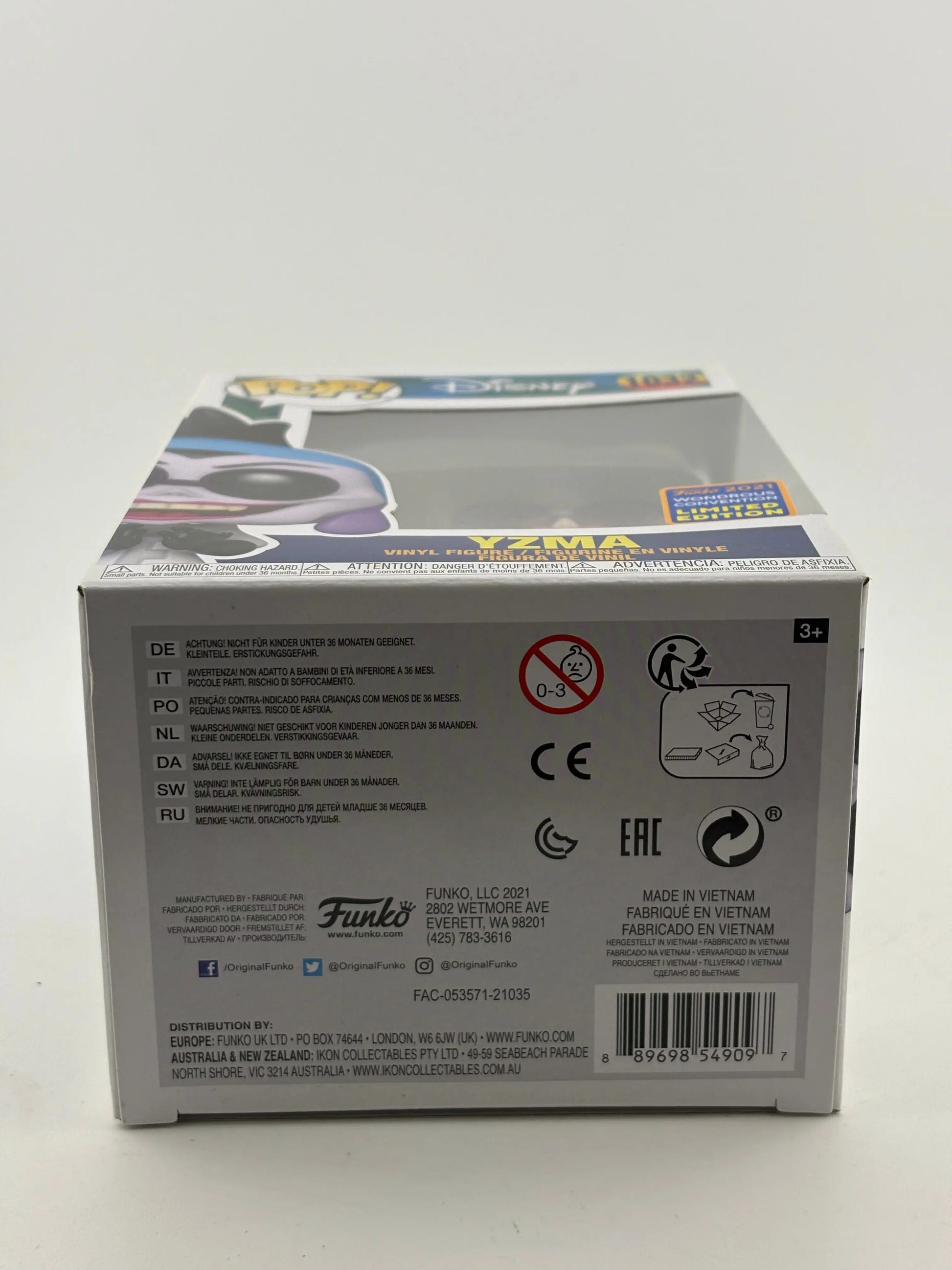 Funko POP! Disney #1032 Yzma 2021 Wondrous Convention Limited FRENLY BRICKS - Open 7 Days image 6