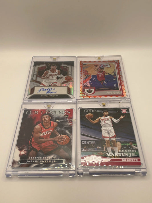 NBA Auto Houston Rockets  Sports card lot,bundle - Jabari Smith Jr  + more (lot#60) FRENLY BRICKS - Open 7 Days