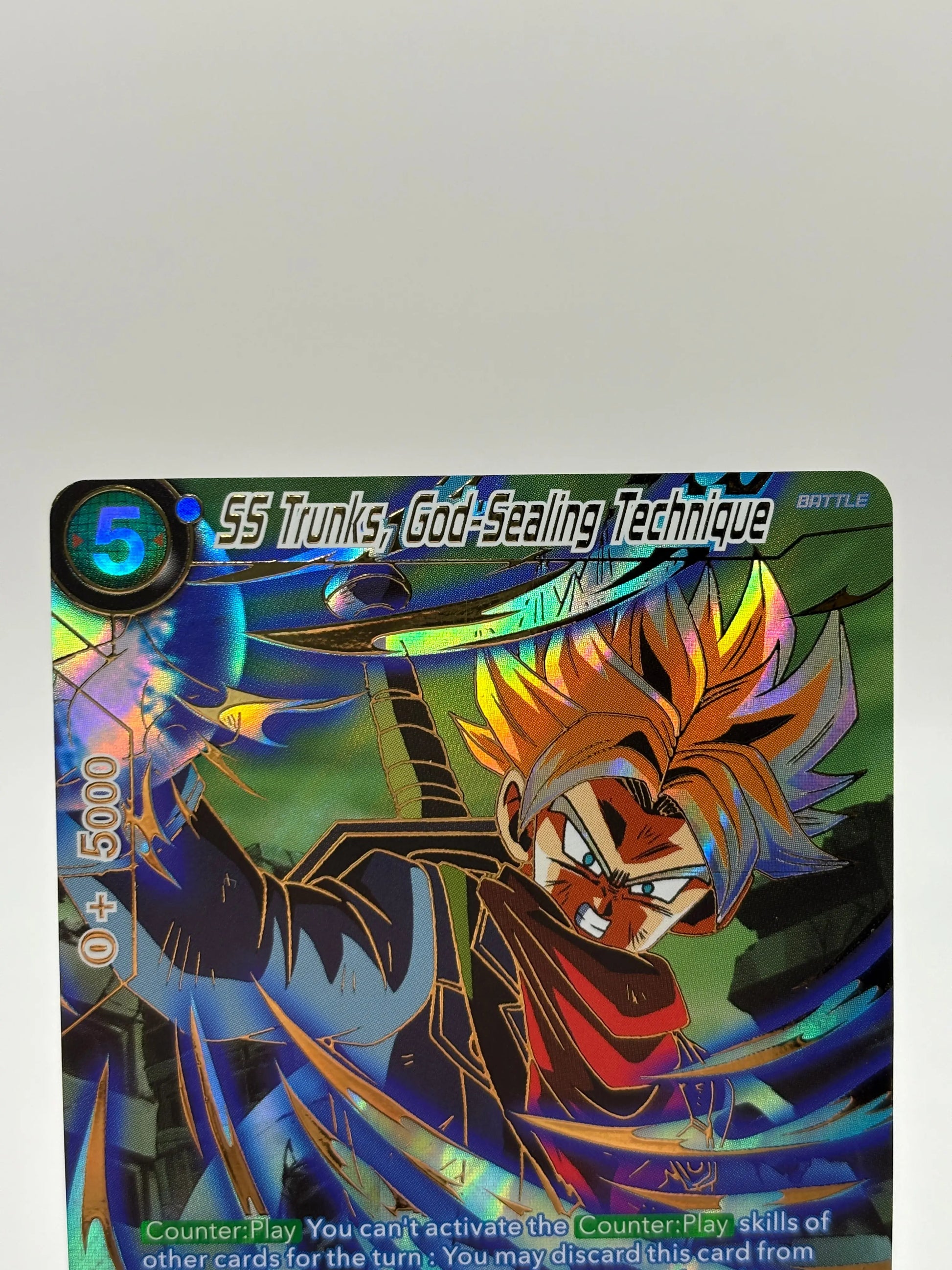 Dragon Ball Super - SS Trunks, God-Sealing Technique BT10-044 SPR NM (2) FRENLY BRICKS - Open 7 Days