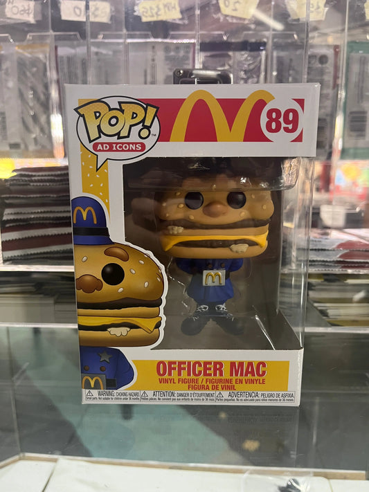 Funko Pop! Vinyl: McDonald's - Officer Mac #89 FRENLY BRICKS - Open 7 Days