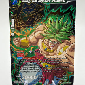 Dragon Ball Super Card Game - Broly, the Supreme Berseker BT6-074 SPR FRENLY BRICKS - Open 7 Days