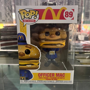 Funko Pop! Vinyl: McDonald's - Officer Mac #89 FRENLY BRICKS - Open 7 Days