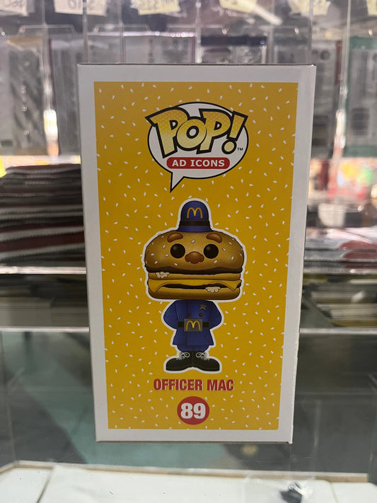 Funko Pop! Vinyl: McDonald's - Officer Mac #89 FRENLY BRICKS - Open 7 Days