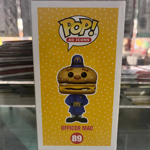 Funko Pop! Vinyl: McDonald's - Officer Mac #89 FRENLY BRICKS - Open 7 Days