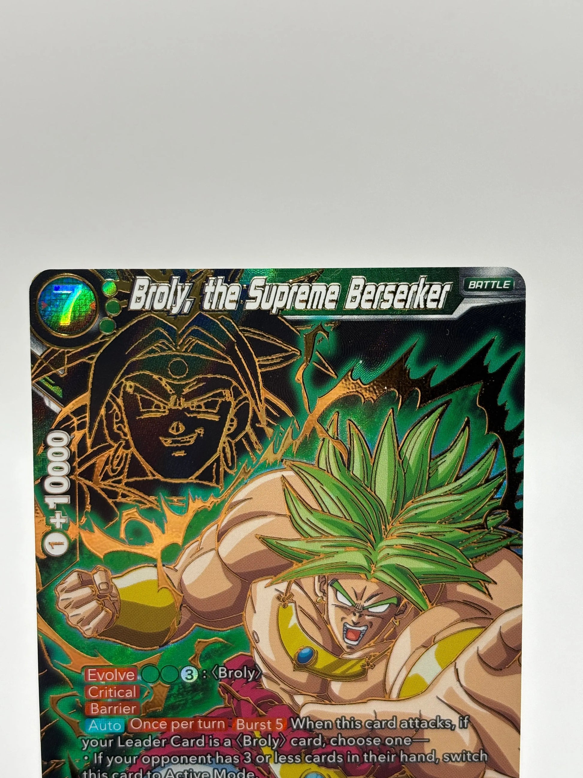 Dragon Ball Super Card Game - Broly, the Supreme Berseker BT6-074 SPR FRENLY BRICKS - Open 7 Days