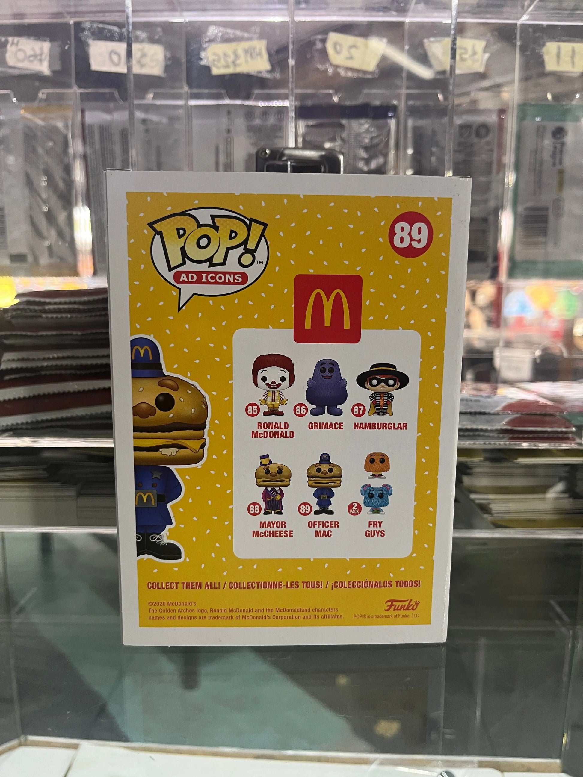 Funko Pop! Vinyl: McDonald's - Officer Mac #89 FRENLY BRICKS - Open 7 Days