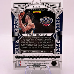 2022-23 Panini Obsidian - #179 Dyson Daniels Rookie Rainbow Etched FRENLY BRICKS - Open 7 Days