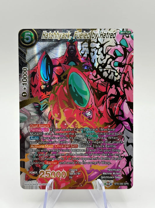 Dragon Ball Super Card Game - Hatchyack, Fueled by Hatred BT6-090 SPR FRENLY BRICKS - Open 7 Days
