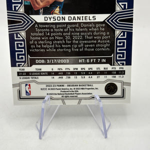 2022-23 Panini Obsidian - #179 Dyson Daniels Rookie Rainbow Etched FRENLY BRICKS - Open 7 Days