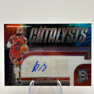 2022-23 Panini Spectra Basketball  Catalysts Gary Trent Jr. Auto 1 OF 1 FRENLY BRICKS - Open 7 Days
