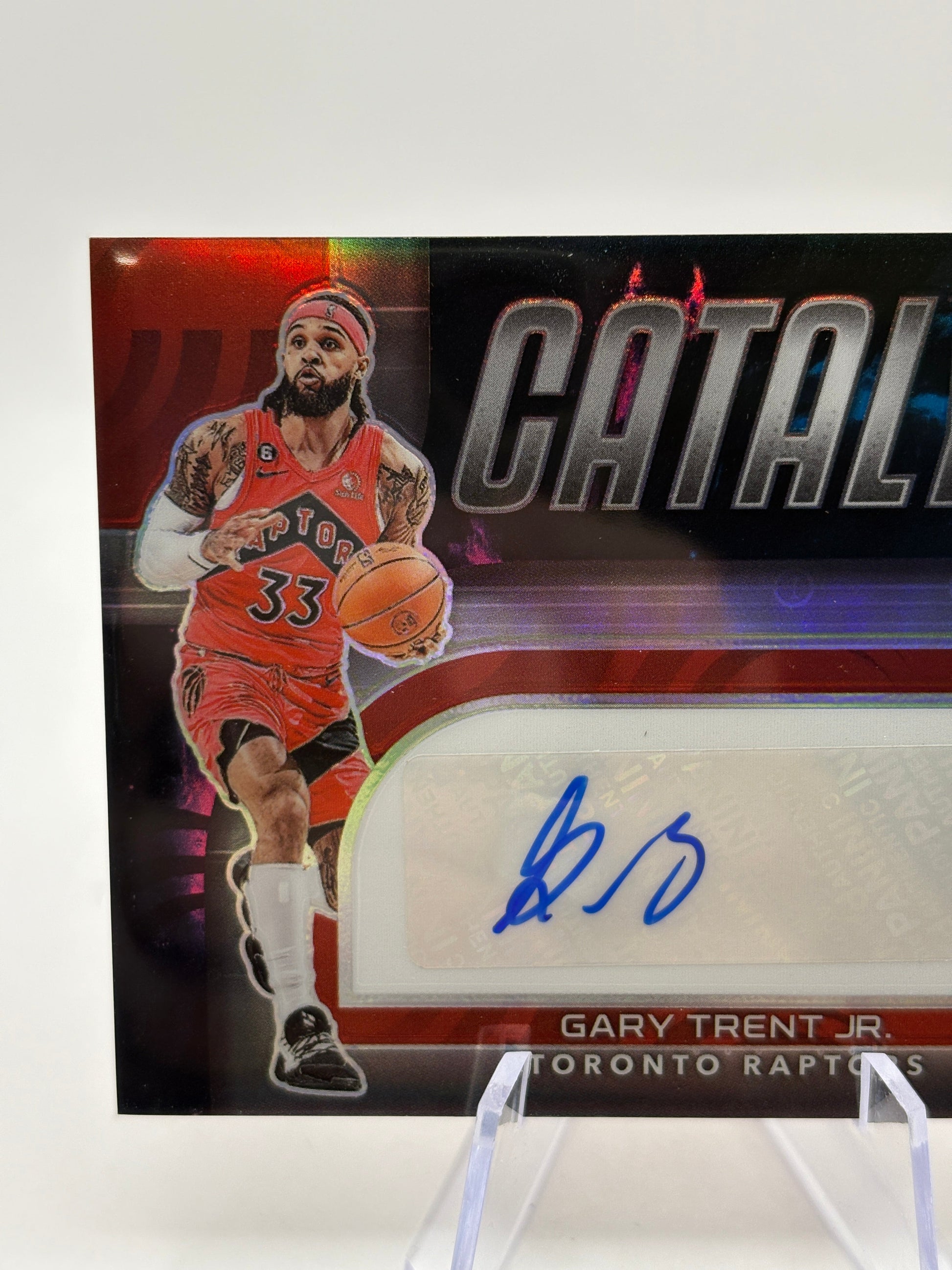 2022-23 Panini Spectra Basketball  Catalysts Gary Trent Jr. Auto 1 OF 1 FRENLY BRICKS - Open 7 Days