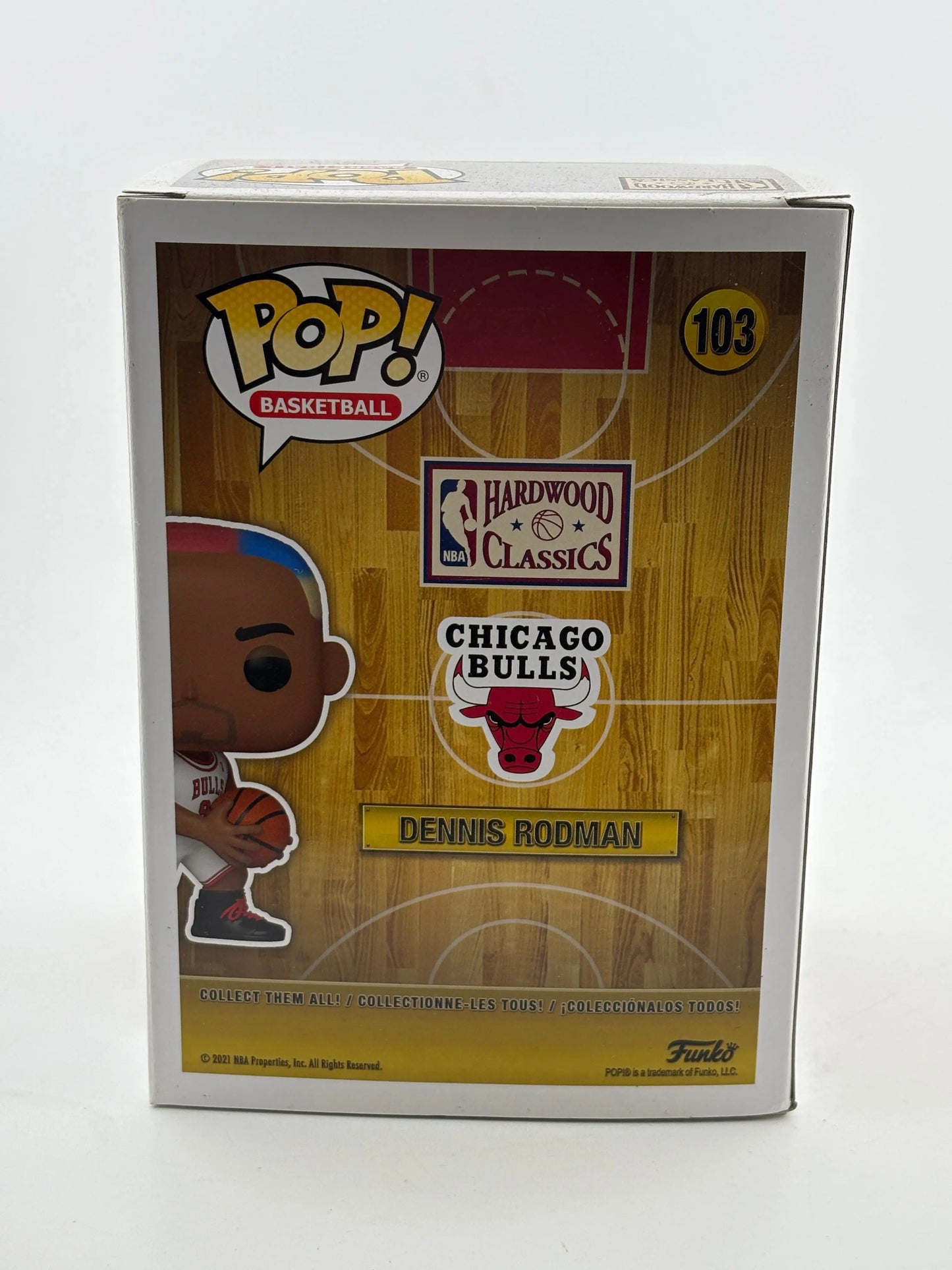 Funko POP! Basketball Chicago Bulls #103 Dennis Rodman Vinyl Figure FRENLY BRICKS - Open 7 Days