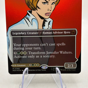 Magic the Gathering Marvel - Jennifer Walters M 0388 Foil Comic Book Cover FRENLY BRICKS - Open 7 Days