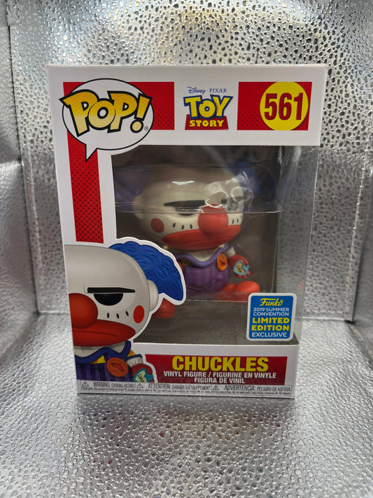 Funko POP Disney Pixar - Toy Story 4 - Chuckles (2019 Summer Convention Exclusive) FRENLY BRICKS - Open 7 Days