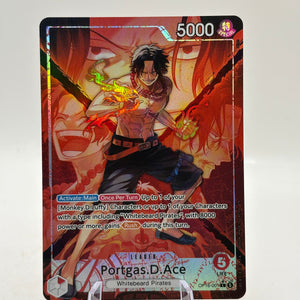 One Piece TCG OP16 - Portgas D Ace OP16-001 Leader Alt Art FRENLY BRICKS - Open 7 Days