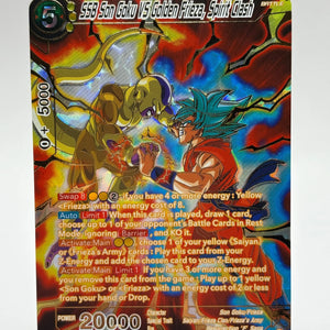 Dragon Ball Super - SSB Son Goku VS Golden Freiza, Spirit Clash BT21-111 SPR FRENLY BRICKS - Open 7 Days