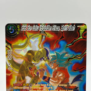 Dragon Ball Super - SSB Son Goku VS Golden Freiza, Spirit Clash BT21-111 SPR FRENLY BRICKS - Open 7 Days