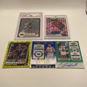 NBA Auto & Graded  New Orleans Pelicans Sports card lot,bundle - Zion Williamson + more (lot#61) FRENLY BRICKS - Open 7 Days