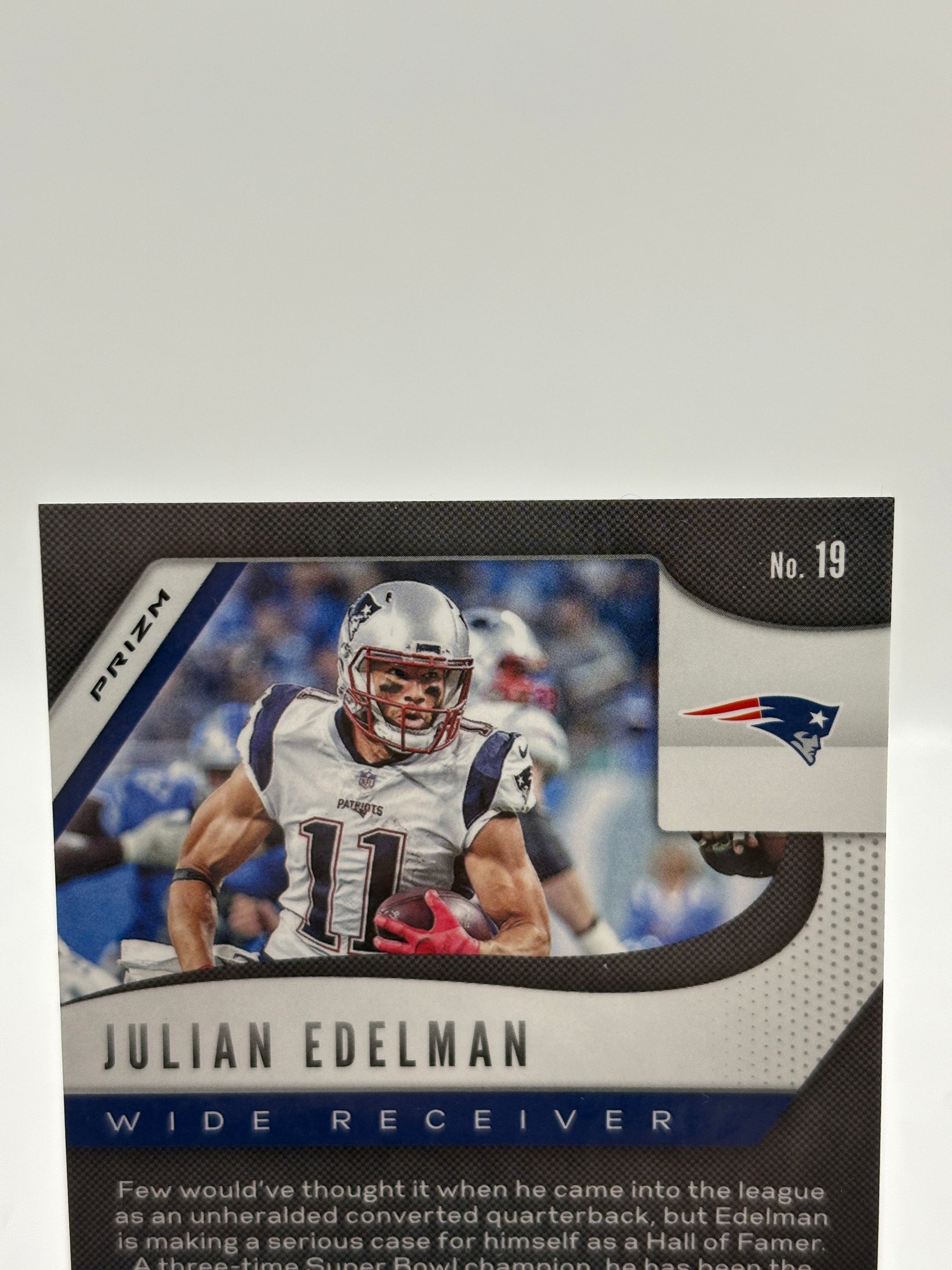 2019 Panini Prizm #19 Julian Edelman Blue Wave #/199 FRENLY BRICKS - Open 7 Days