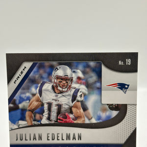 2019 Panini Prizm #19 Julian Edelman Blue Wave #/199 FRENLY BRICKS - Open 7 Days