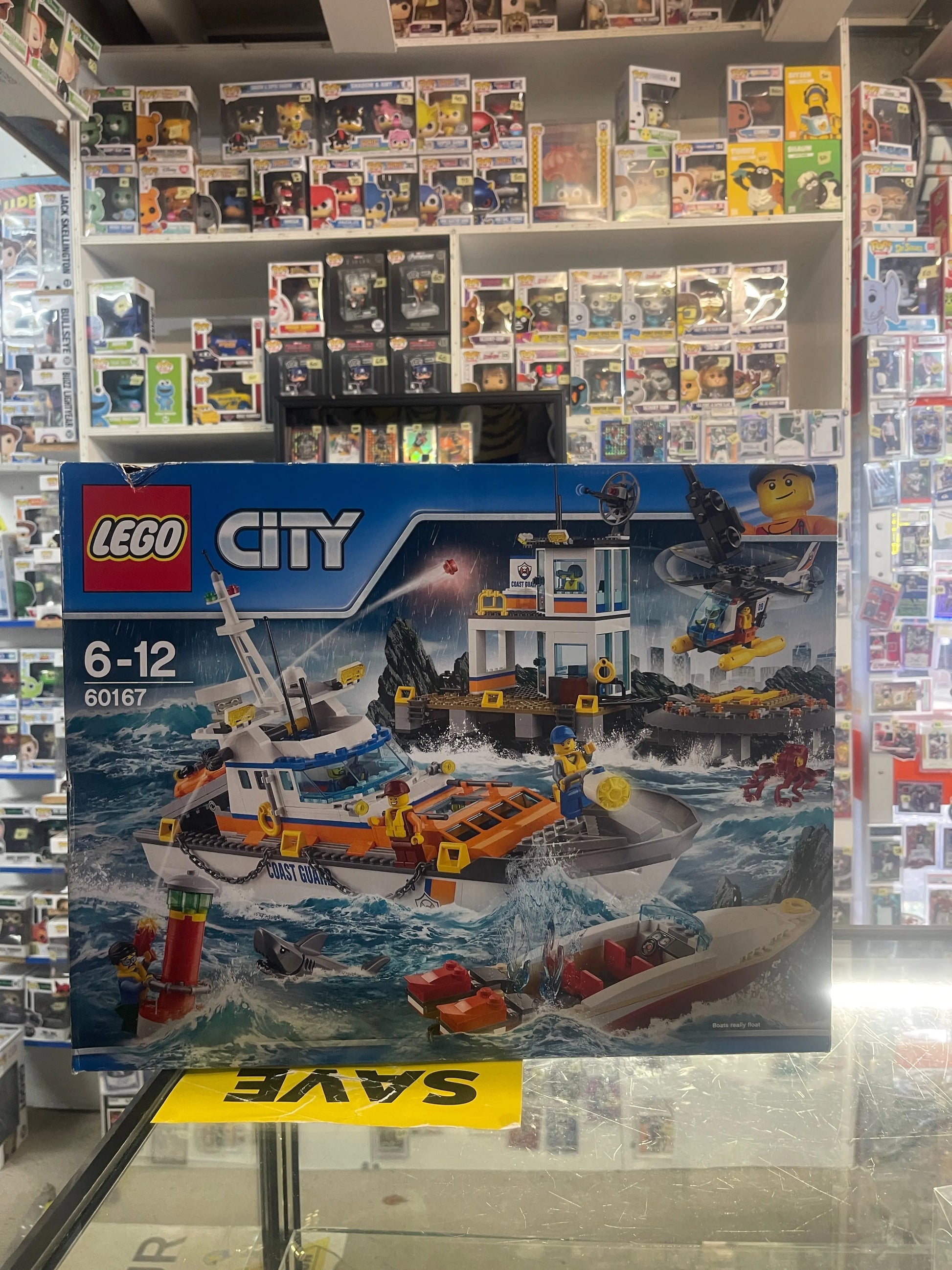 LEGO City Coast Guard Headquarters (60167) New & Factory Sealed FRENLY BRICKS - Open 7 Days