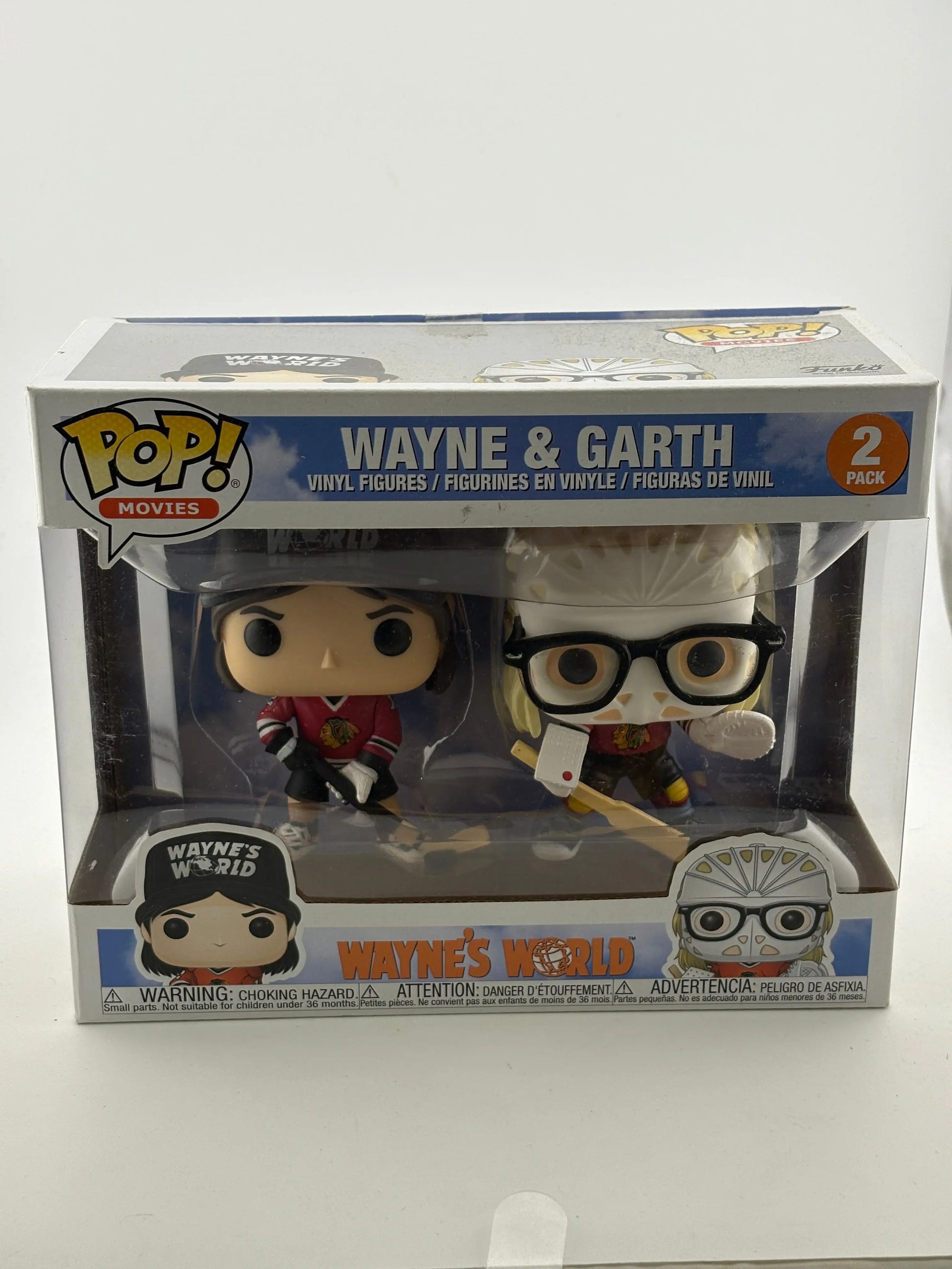 Funko POP! Movies Wayne’s World 2 Pack Wayne & Garth Vinyl Figures FRENLY BRICKS - Open 7 Days image 1