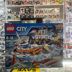 LEGO City Coast Guard Headquarters (60167) New & Factory Sealed FRENLY BRICKS - Open 7 Days