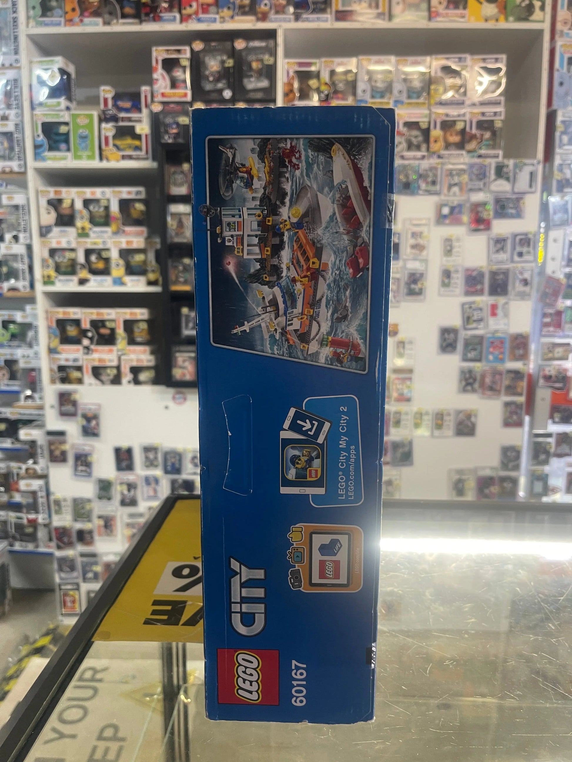 LEGO City Coast Guard Headquarters (60167) New & Factory Sealed FRENLY BRICKS - Open 7 Days