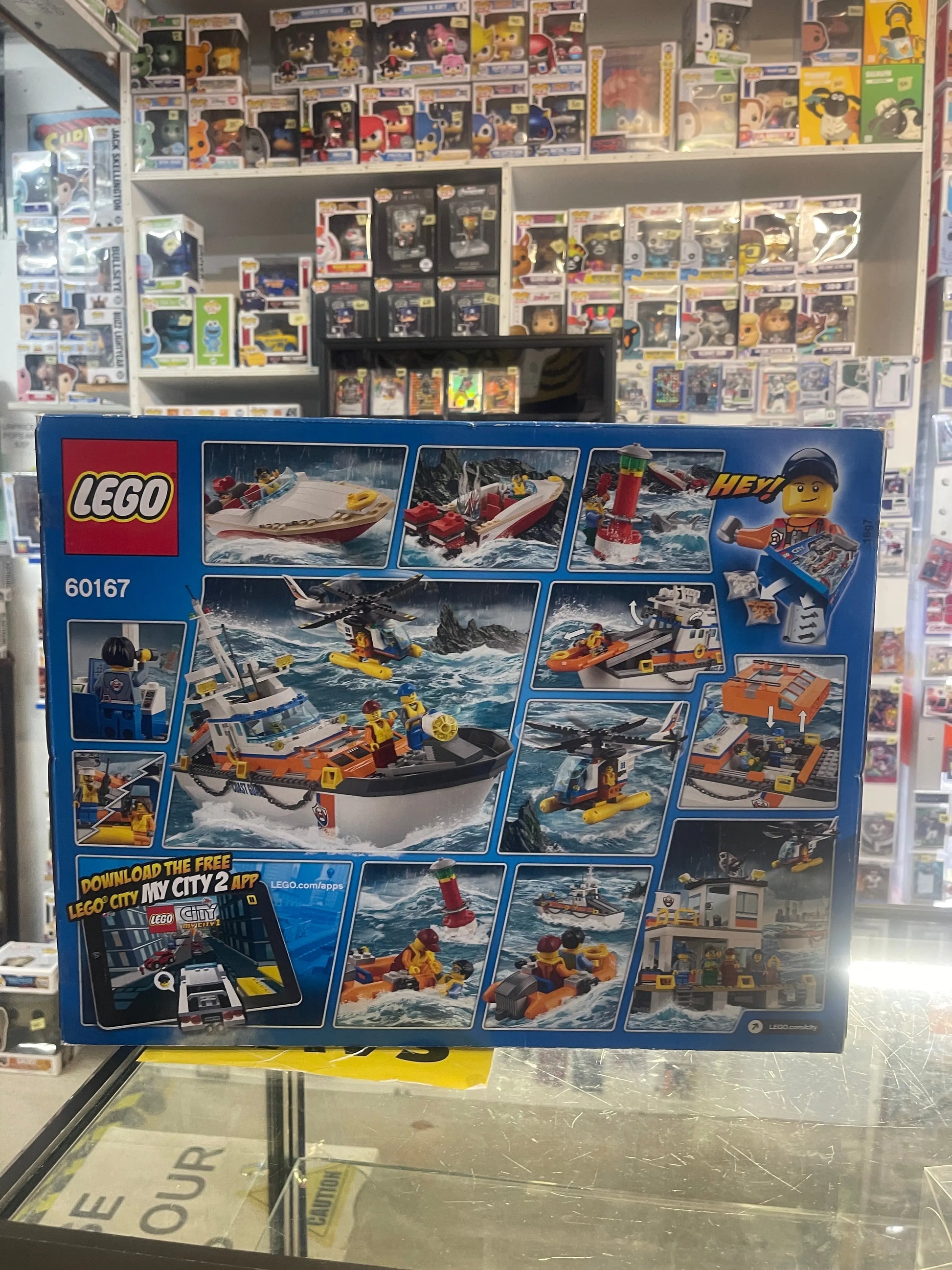 LEGO City Coast Guard Headquarters (60167) New & Factory Sealed FRENLY BRICKS - Open 7 Days