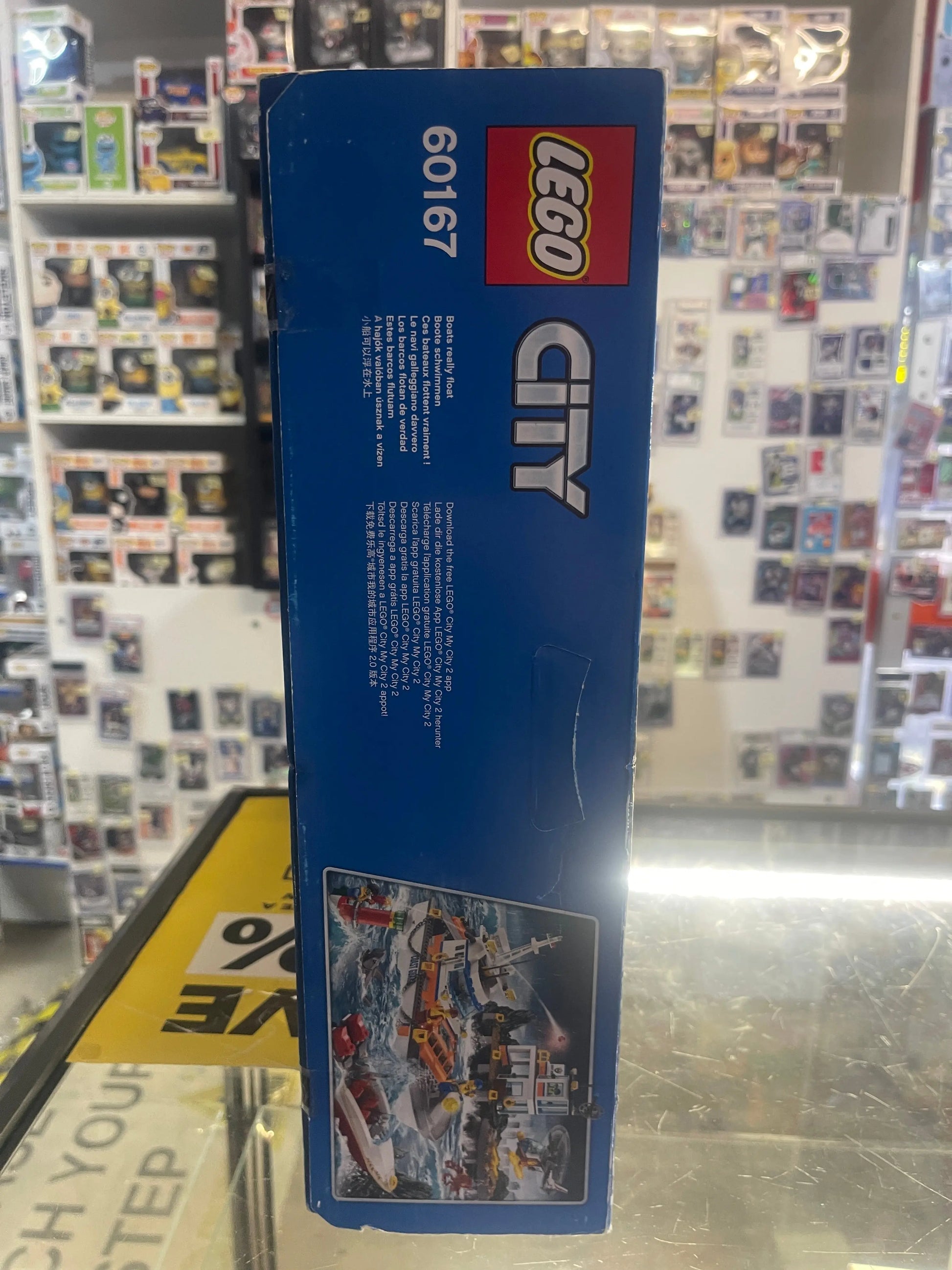 LEGO City Coast Guard Headquarters (60167) New & Factory Sealed FRENLY BRICKS - Open 7 Days