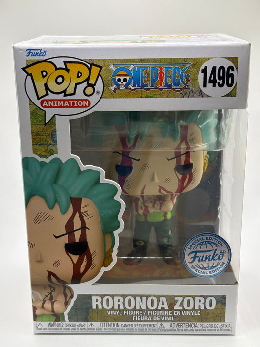 Funko POP! Animation One Piece #1496 Roronoa Zoro Special Edition FRENLY BRICKS - Open 7 Days