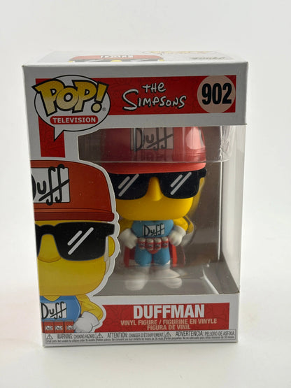 Funko POP! Television The Simpsons #902 Duffman Vinyl Figure FRENLY BRICKS - Open 7 Days