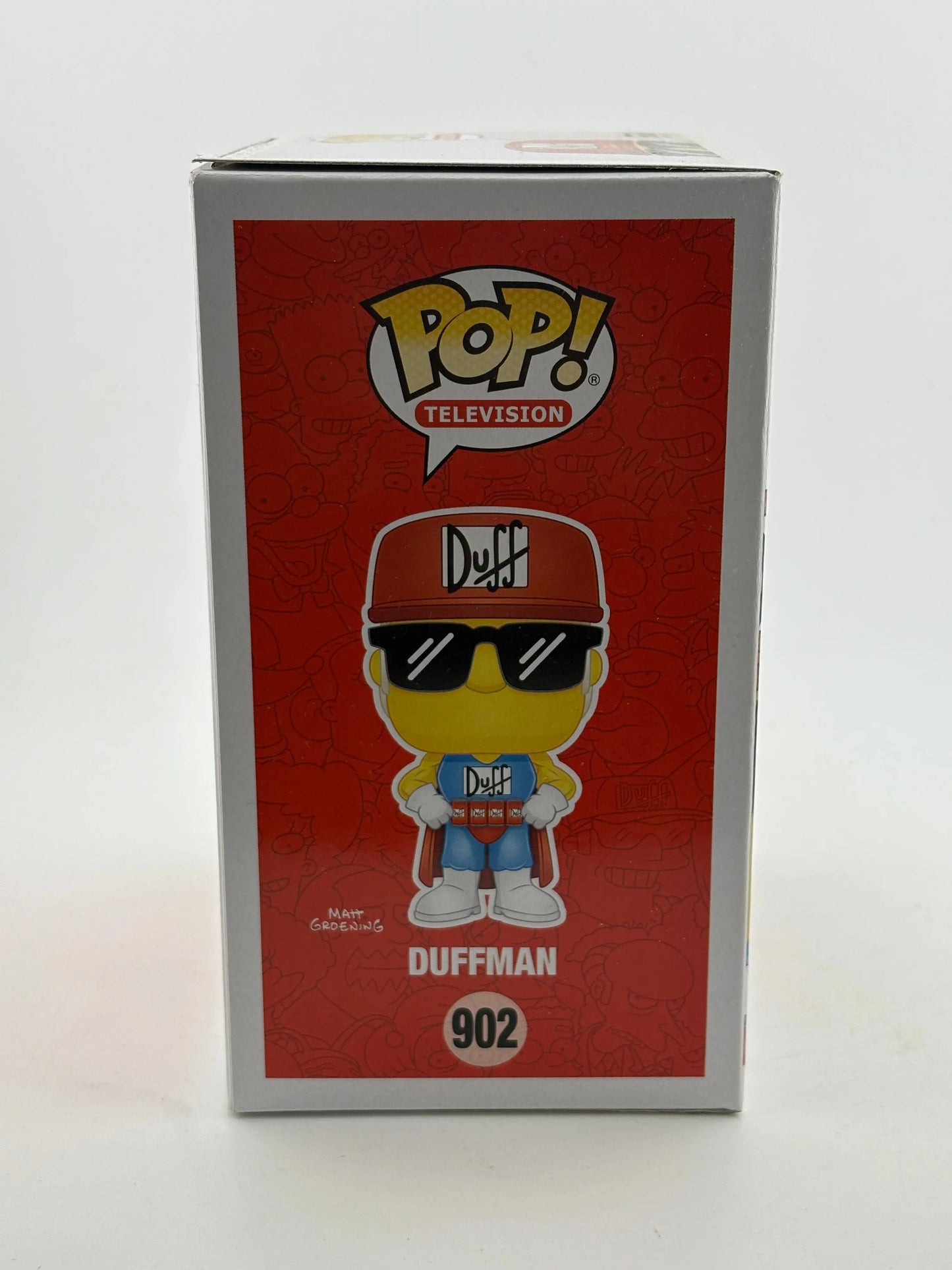 Funko POP! Television The Simpsons #902 Duffman Vinyl Figure FRENLY BRICKS - Open 7 Days