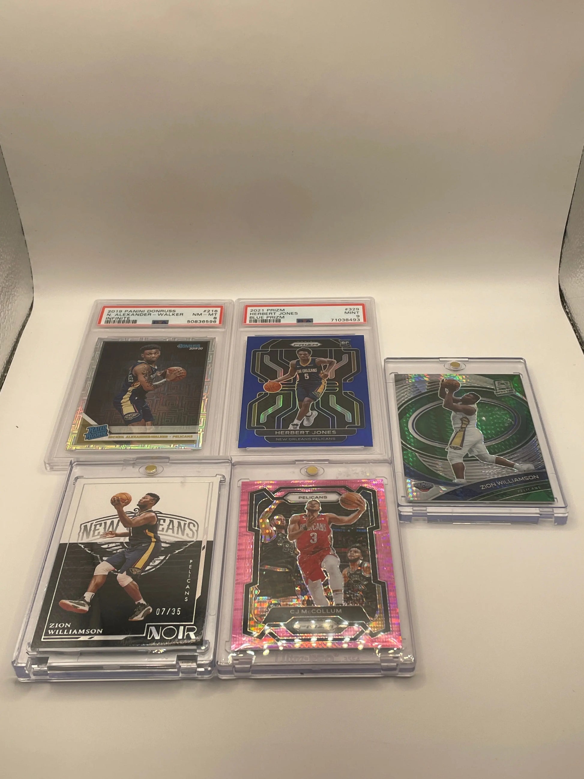 NBA Auto & Graded  New Orleans Pelicans Sports card lot,bundle Herbert Jones + more (lot#62) FRENLY BRICKS - Open 7 Days