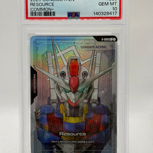 2025 Bandai Gundam Resource Common+ #009 PSA 10 GEM MINT GEM MINT FRENLY BRICKS - Open 7 Days