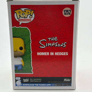 Funko POP! Television The Simpsons #1252 Homer in Hedges Special Edition FRENLY BRICKS - Open 7 Days
