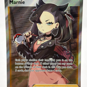 Pokemon TCG Sword Shield Base - Marnie 200/202 Full Art NM FRENLY BRICKS - Open 7 Days