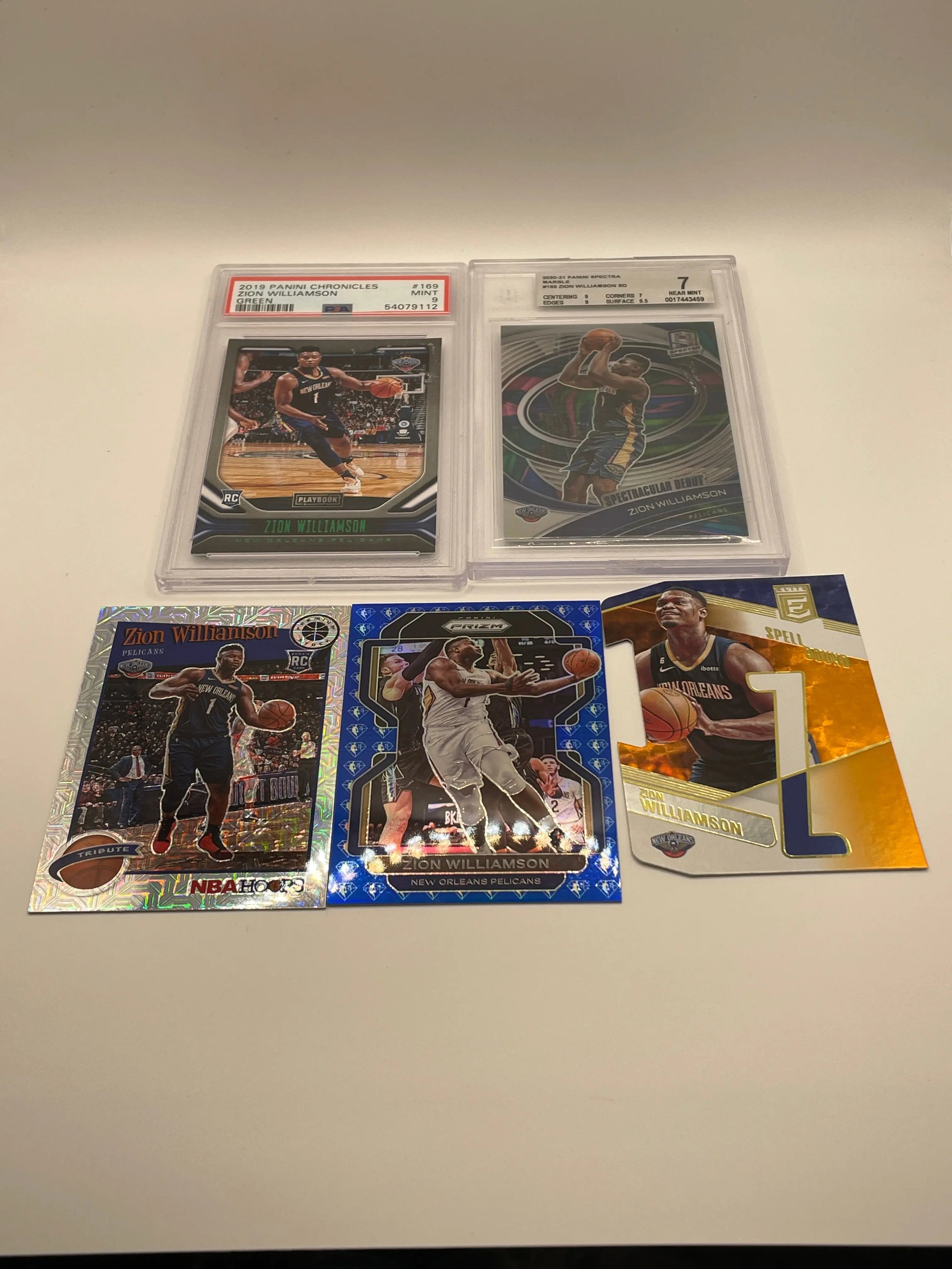 NBA Auto & Graded  New Orleans Pelicans Sports card lot,bundle - Zion Williamson (lot#63) FRENLY BRICKS - Open 7 Days
