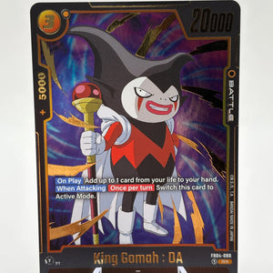 Dragon Ball Super Fusion World - King Gomah : DA FB04-080 Alt Art FRENLY BRICKS - Open 7 Days