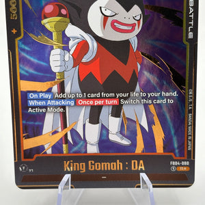 Dragon Ball Super Fusion World - King Gomah : DA FB04-080 Alt Art FRENLY BRICKS - Open 7 Days