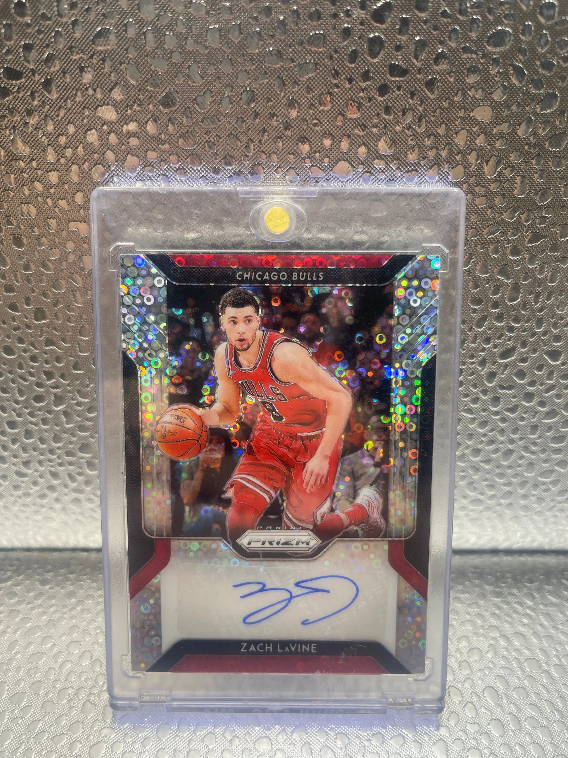 2018-19 Panini Prizm Fast Break Auto Zach LaVine #FB-ZLV Auto NM FRENLY BRICKS - Open 7 Days