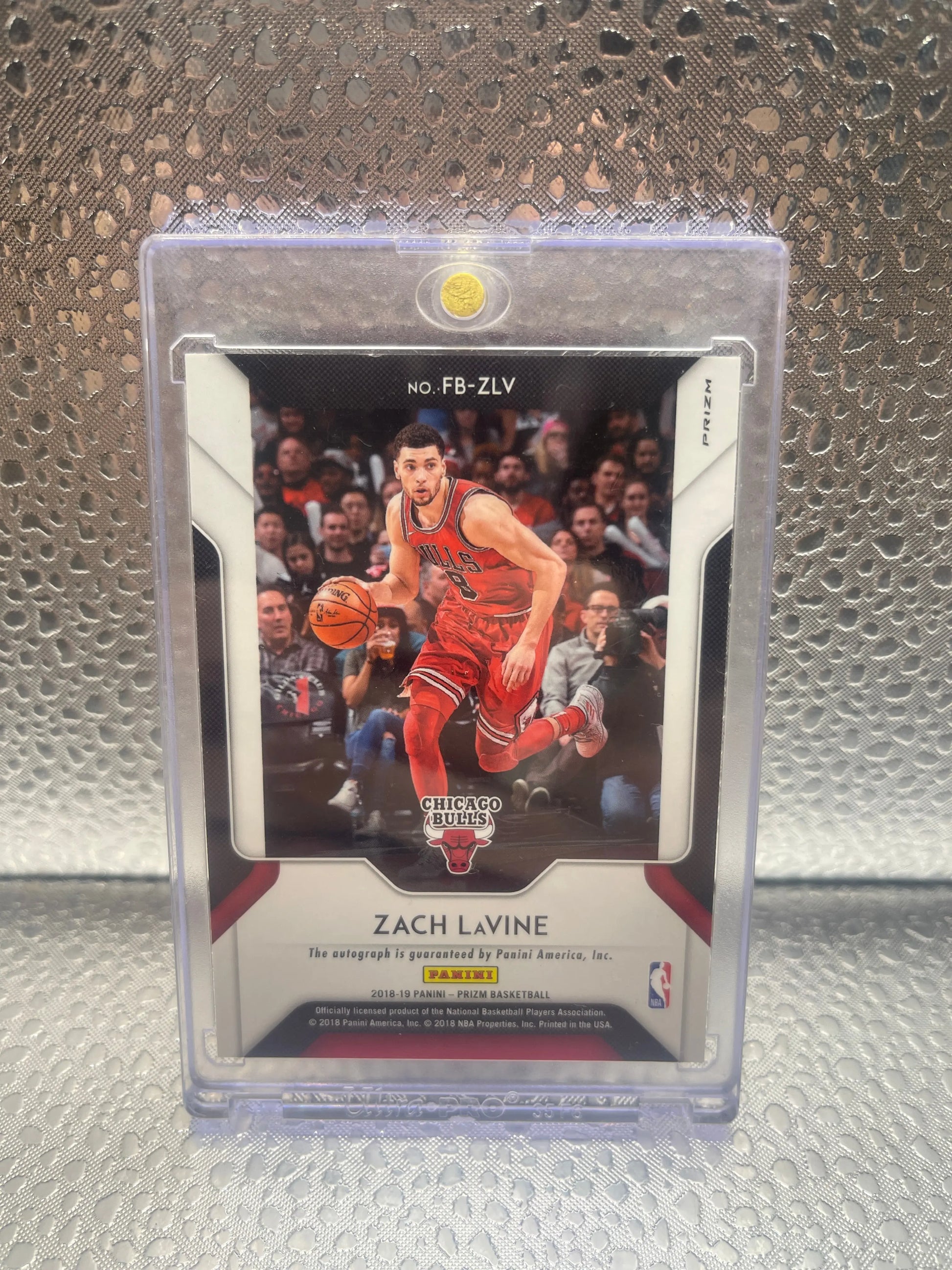 2018-19 Panini Prizm Fast Break Auto Zach LaVine #FB-ZLV Auto NM FRENLY BRICKS - Open 7 Days